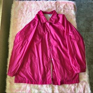 Vintage Blair Hot Pink Windbreaker XL